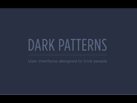 The More you Know: Dark Patterns in Web Design Used to Rip You Off
